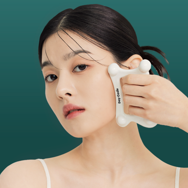 데이코드 세라믹 괄사 마사지기 림프순환 얼굴 바디 붓기 승모근 도자기