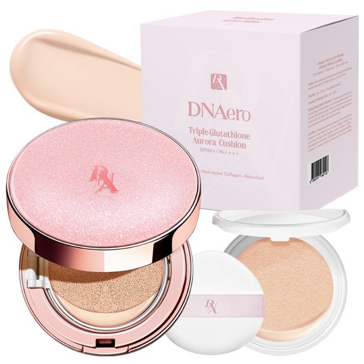 디네로 트리플 글루타치온 오로라 쿠션 (본품1+리필1), 21호, 1개