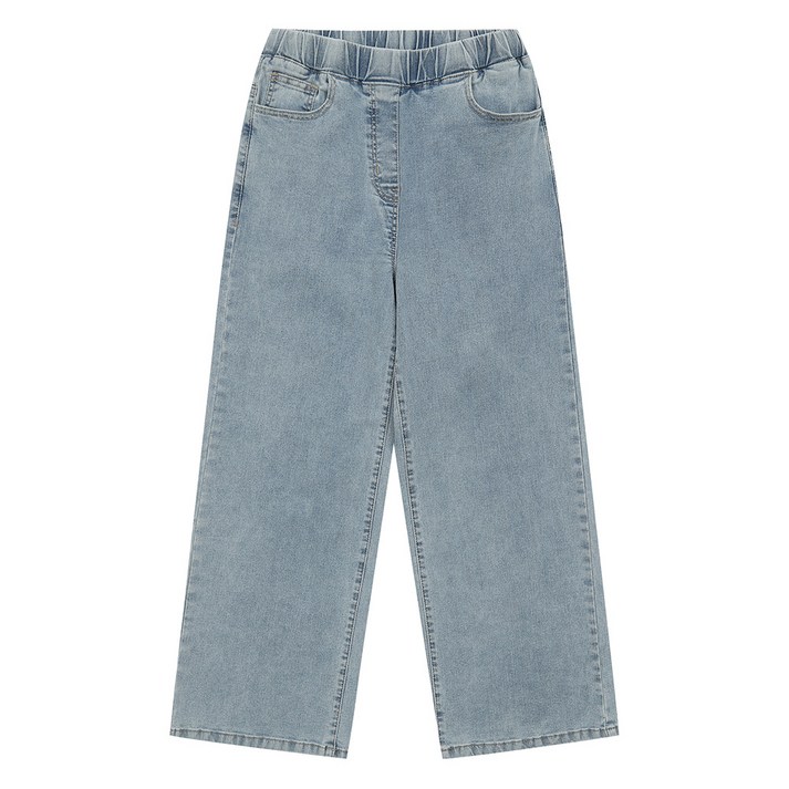 소이 부평점 @@여름 청긴바지할인 @@  와이드핏으로 편하게 멋스럽게 입기좋은 밴딩 진바지