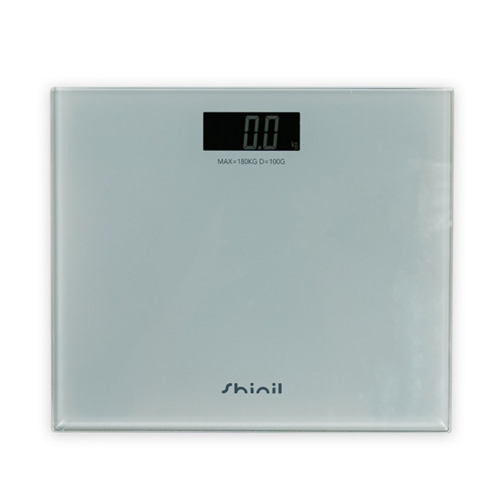 신일 LCD창 강화유리 스마트 체중계, 1개