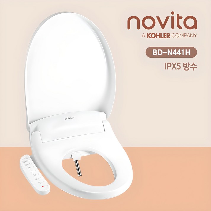 노비타 완전방수 탈취가능 풀스테인레스노즐 비데 BD-N441H