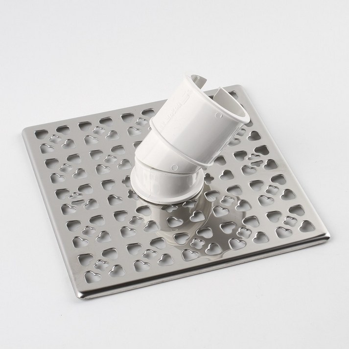 스텐 배수구 유가 세탁기용 뚜껑 커버 180x180mm