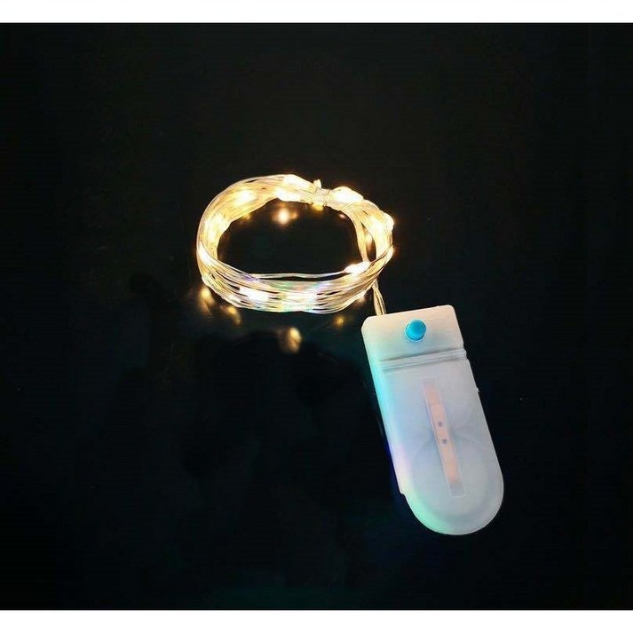 에스지SG 점멸 led 와이어전구 크리스마스전구 웜 화이트 1M 10Leds