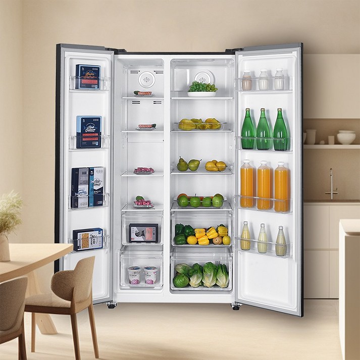 위니아 클라쎄 양문형냉장고 521리터 RKA152TS5MV8