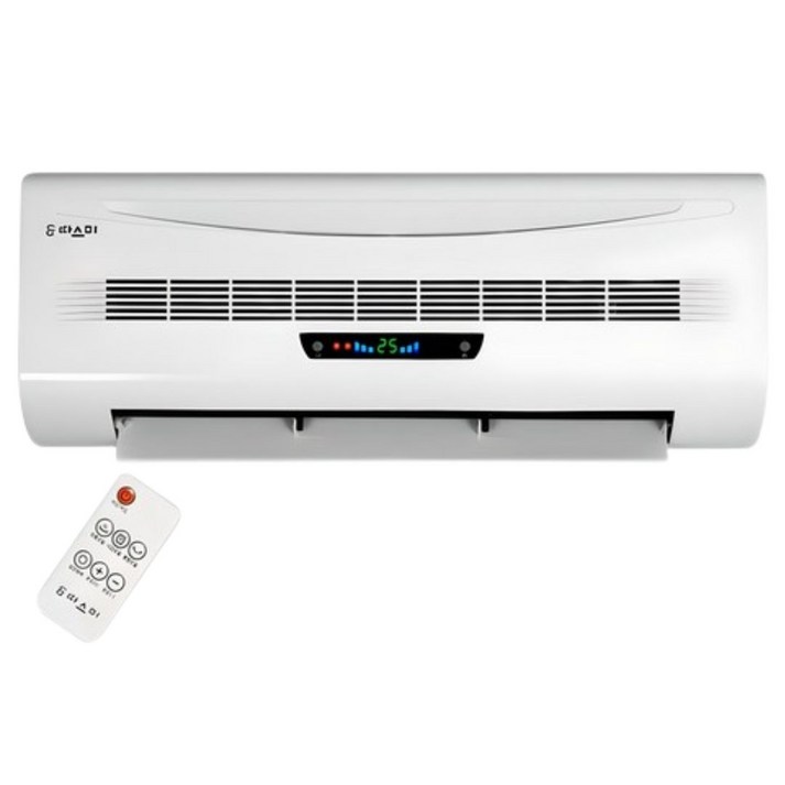 따스미 세라믹 벽걸이 온풍기 2001A