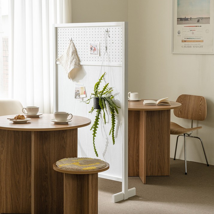 우드레이 펀칭 스탠드 타공파티션 1500