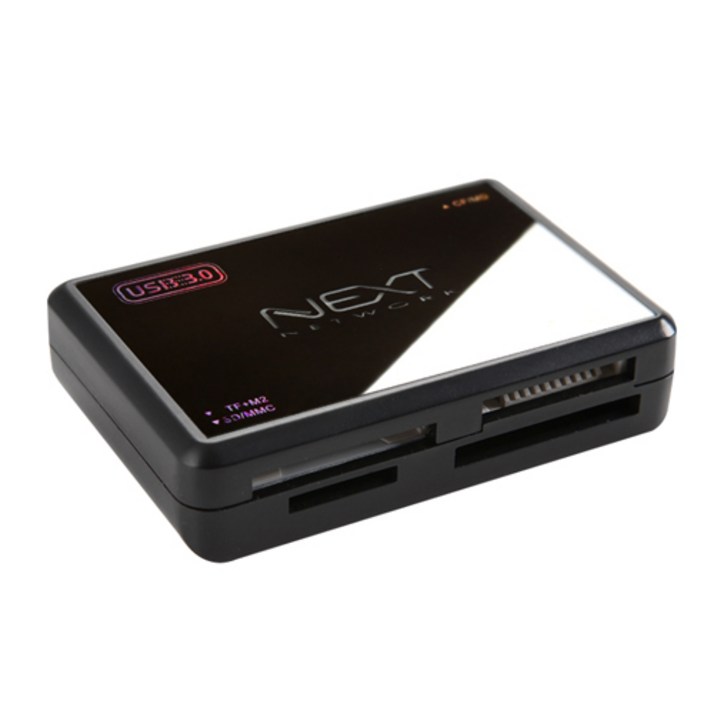 넥스트 USB 3.0 CF SD 올인원 카드 리더기 NEXT9703U3 케이블 1m 세트 넥스트 USB 3.0 CF SD 올인원 카드 리더기 NEXT9703U3 케이블 1m 세트