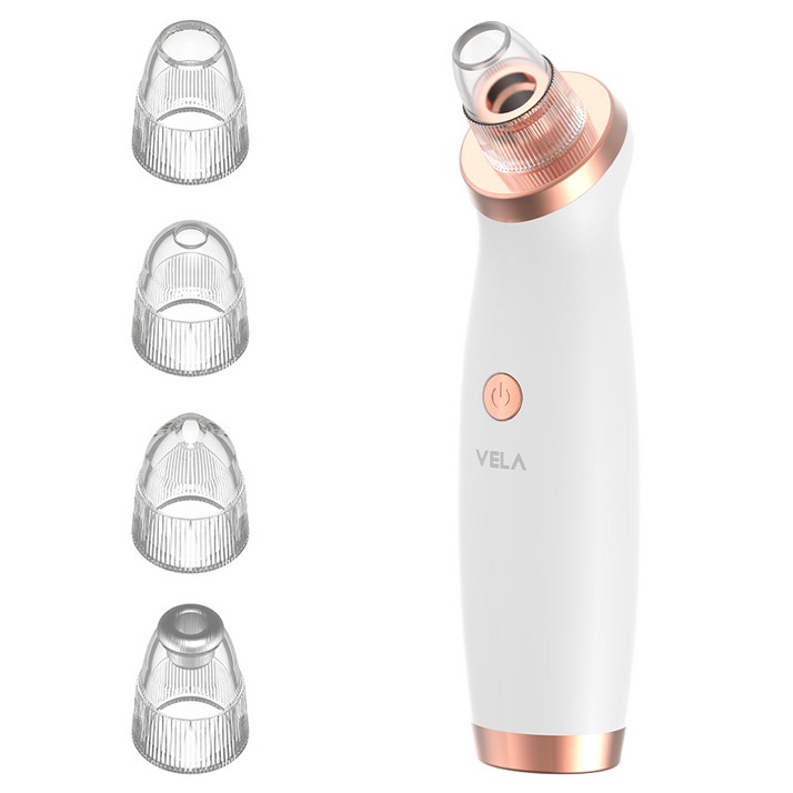 베라 뷰티 진공 피지 제거 흡입기, VELABEBR1, 화이트