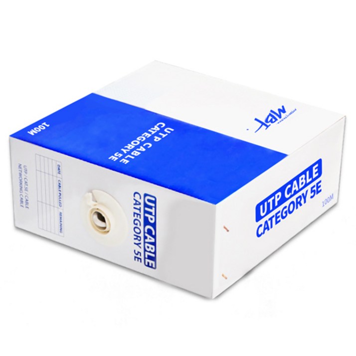 엠비에프 C5E100G CAT.5E UTP 랜 케이블 MBFC5E100G