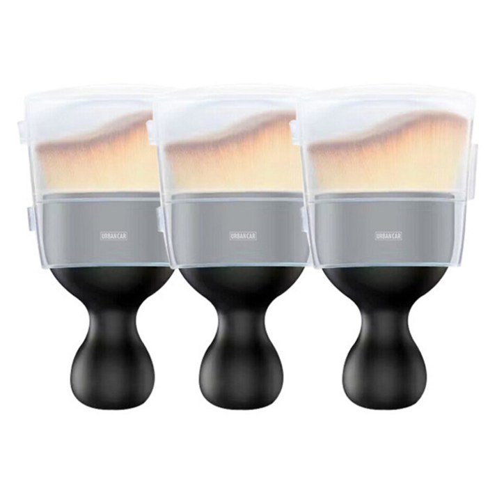 어반카 차량용 틈새 청소용 미니 브러쉬 + 보호캡 3p 세트