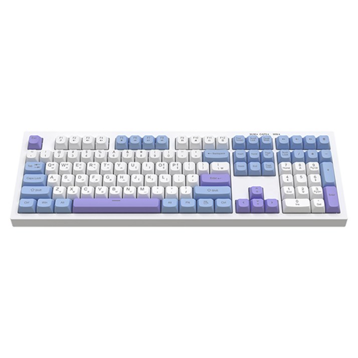 COX CMK108 3TONE 유선 키보드, White plate With 3color, CMK108, 멤브레인