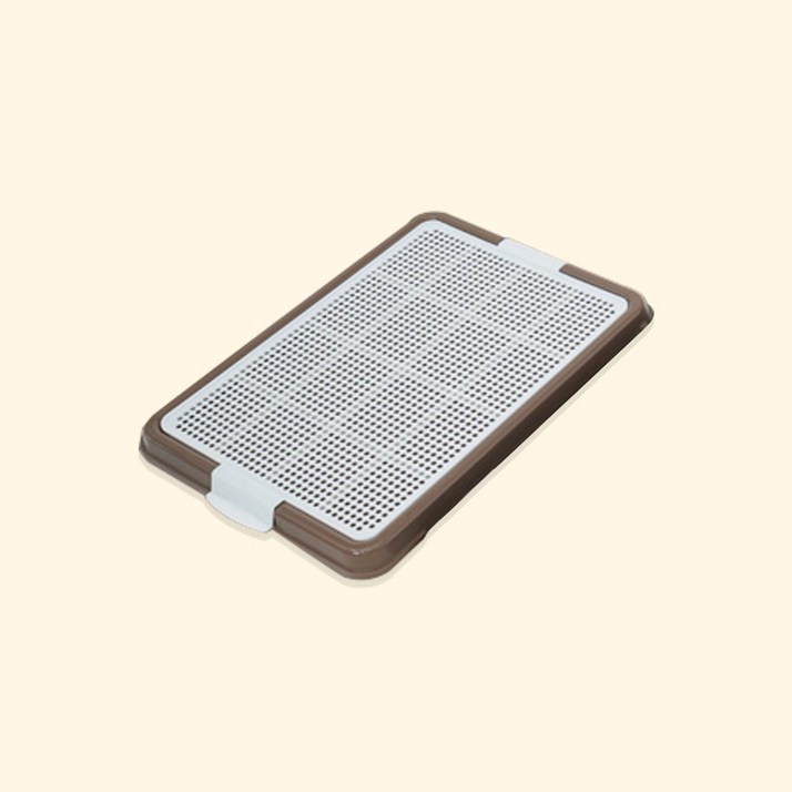 개과천선 강아지 배변판, 파스텔 초코, 1개