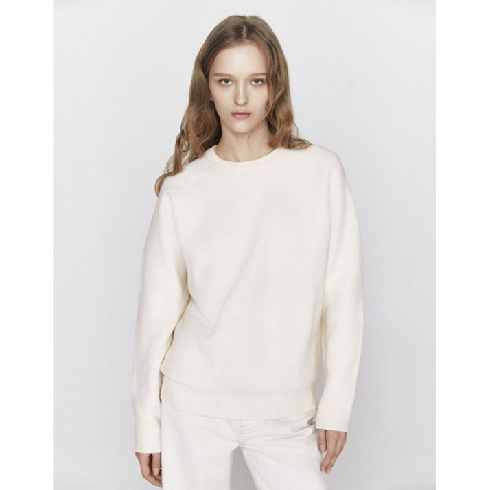 지오다노여성니트 루즈핏 봄 무지니트 스웨터 356501