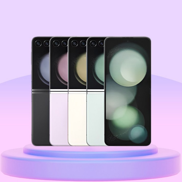 슈폰 삼성 갤럭시 플립5 256GB F731 중고폰 공기계 리퍼급 S급 리퍼, 256GB, 멍X S등급 라벤더