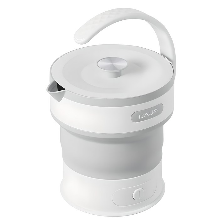 카프 스텐304 실리콘 접이식 휴대용 온수 포트, KFPEO1