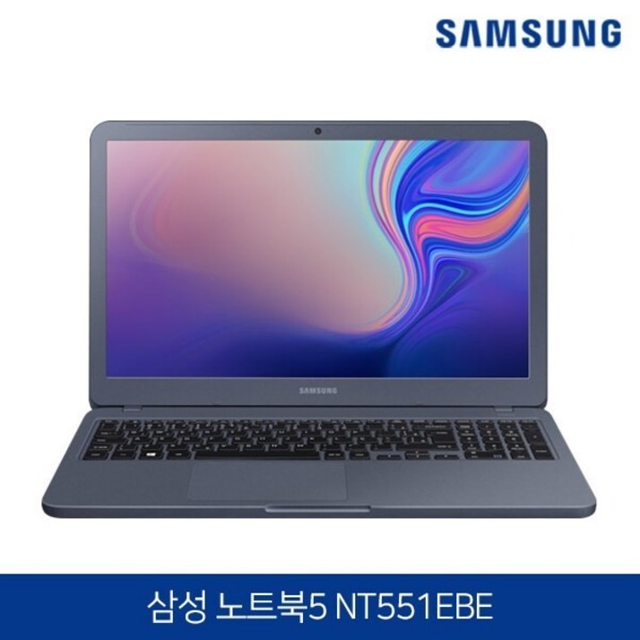 그램360 삼성전자 노트북 5 NT551EBE 그레이 8세대 코어i3 램8GB SSD128GB 윈10 탑재, NT551EBE, WIN10 Home, 8GB, 128GB, 코어i3 8145U, 그레이