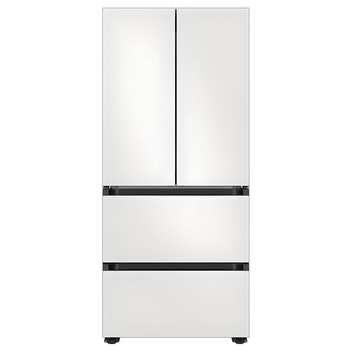 색상선택형 삼성전자 비스포크 420L 스탠드형 4도어 냉장고 AI 김치플러스 키친핏 방문설치