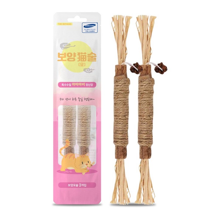 더보양 보양묘술 고양이 마따따비 수제 장난감, 1팩