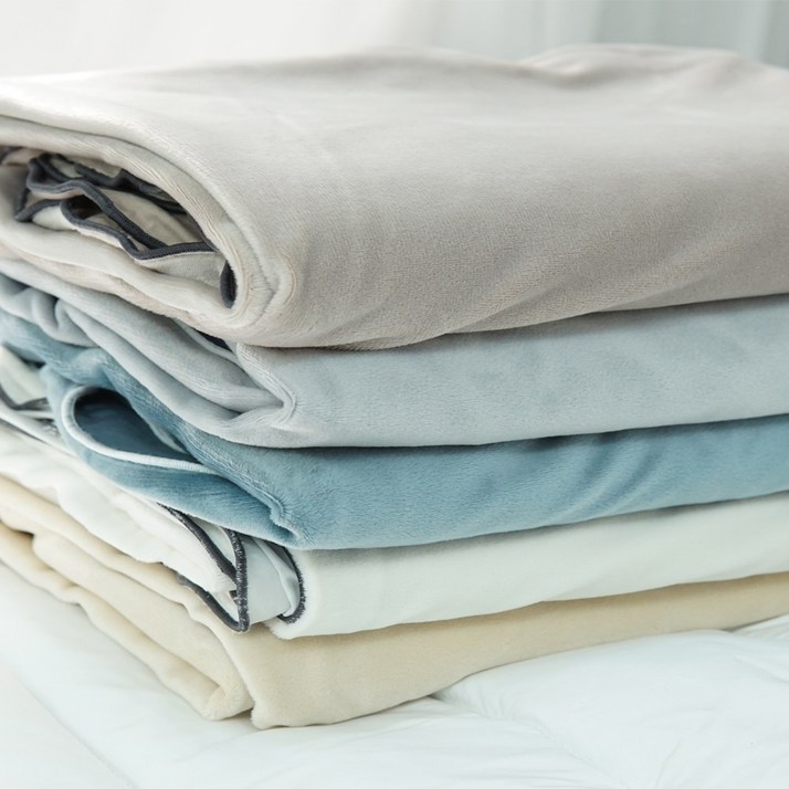 밀리에르 모찌 국산 겨울극세사 담요 M(90*120cm) , L(150*185cm) 대형 밍크 이불