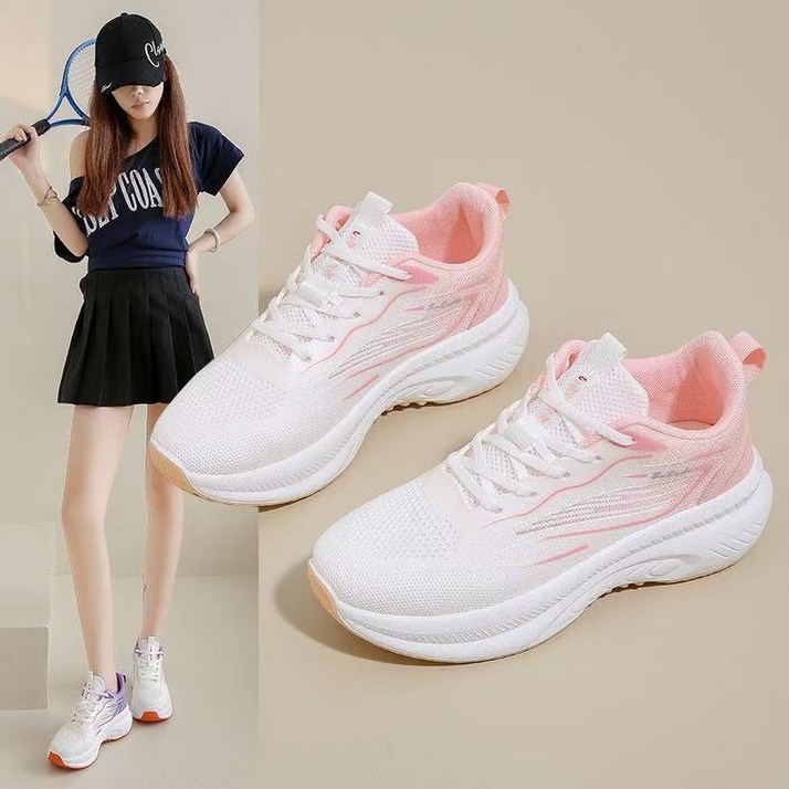 FvaBzon 여성 런닝화 초경량 여성 운동화 발편한 데일리 쿠션 조깅화 헬스 러닝화