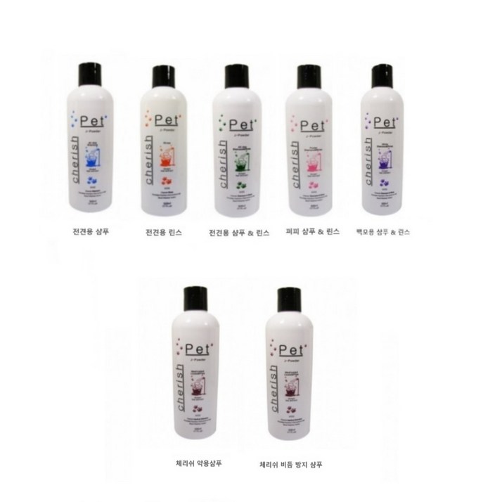 펫턴 강아지가 좋아하는 향과 순한 성분으로 만든 저자극 반려동물용 체리쉬 삼푸  New 브리더 샴푸 500ml