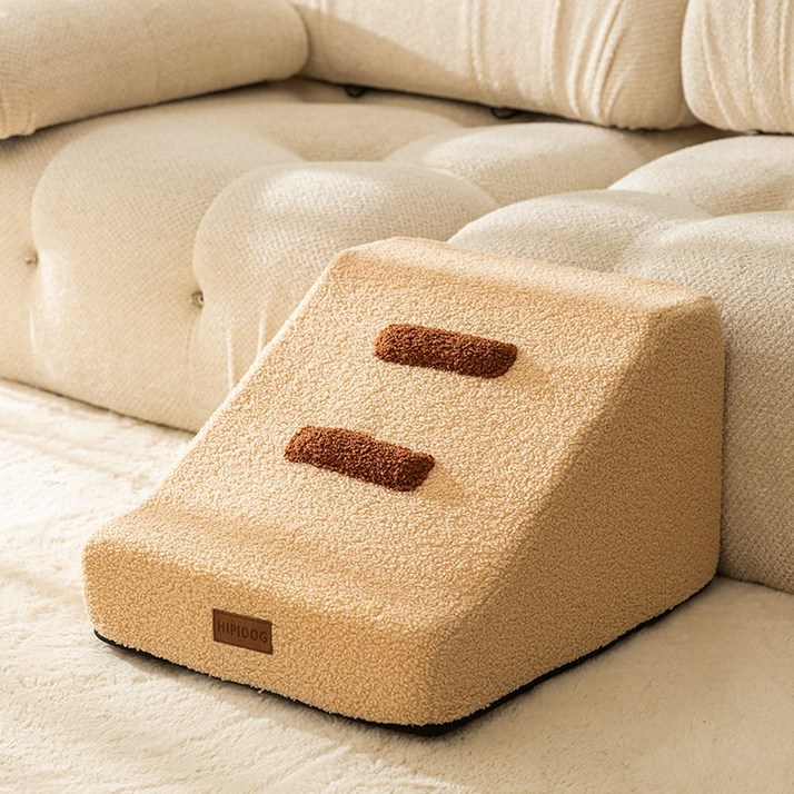 크레스티 간편 편안한 반려동물 계단 부드럽고 논슬립 강아지계단