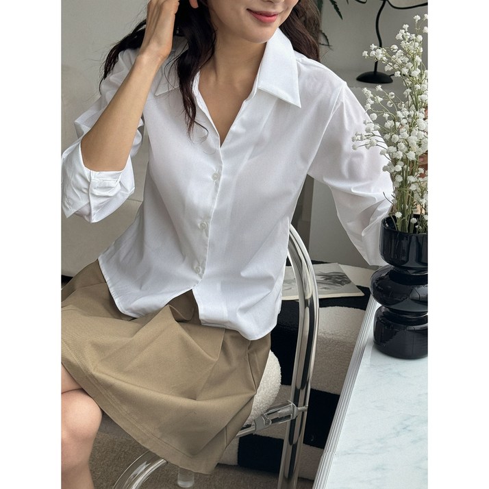 아이플 슬림 스판 컴포트 셔츠