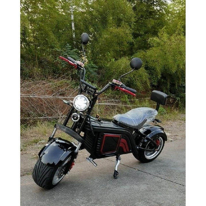 NEW 할리 왕발통 전기바이크 배터리 대형 타이어 성인 60v 전동오토바이 전기오토바이