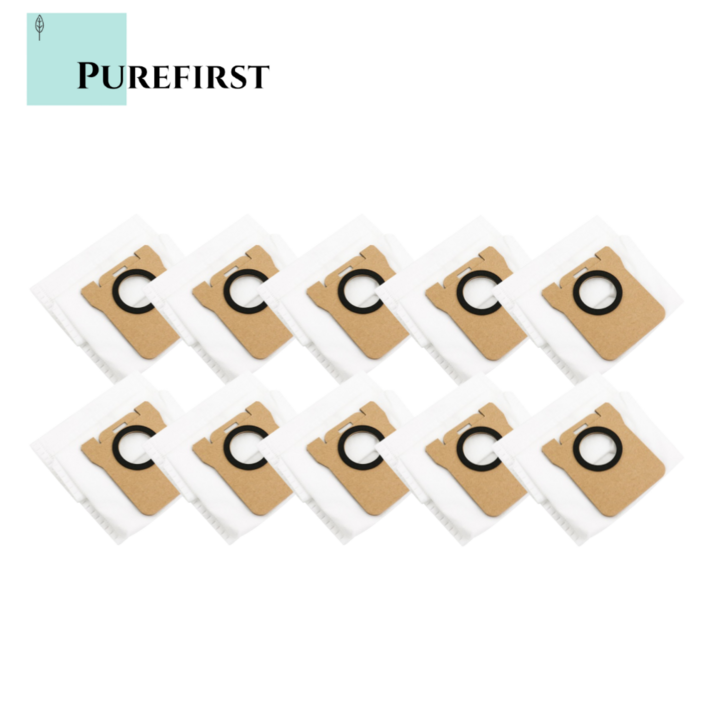 퓨어퍼스트 샤오미 로봇청소기 X10 X20 드리미 L10s Ultra L20 Ultra 먼지봉투 호환, 10개, dustbag