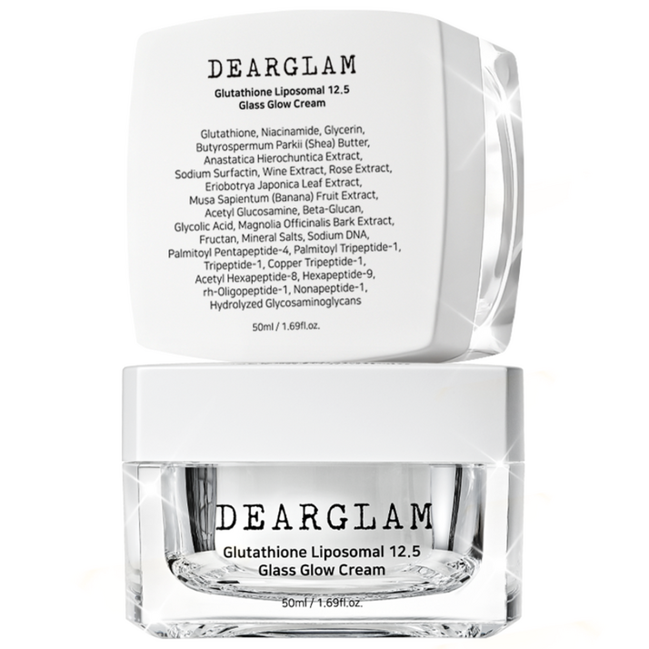 디어글램 글루타치온 리포좀 12.5 유리알 광채 볼륨 크림, 2개, 50ml
