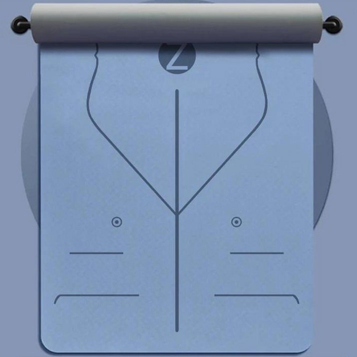 두꺼운 안미끄러지는 필라테스매트 투톤 TPE 요가매트  +전용가방  10mm