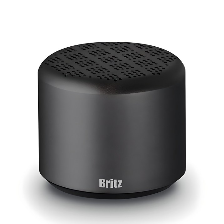 브리츠 컴팩트 휴대용 블루투스 스피커 BZ-A6, BZ-A6, 블랙