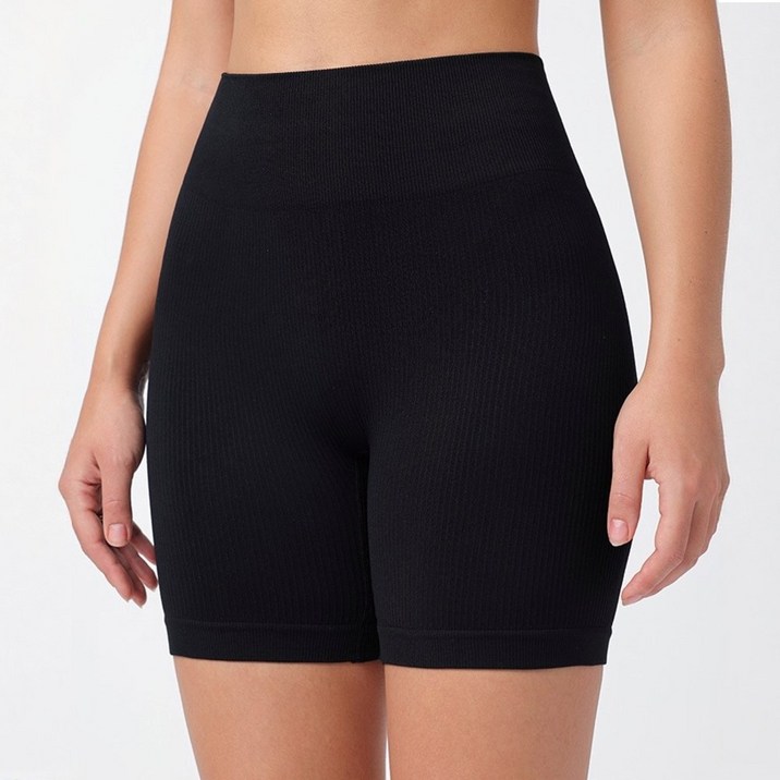 바이커쇼츠 심리스 골지 레깅스 3부 쇼츠 반바지레깅스