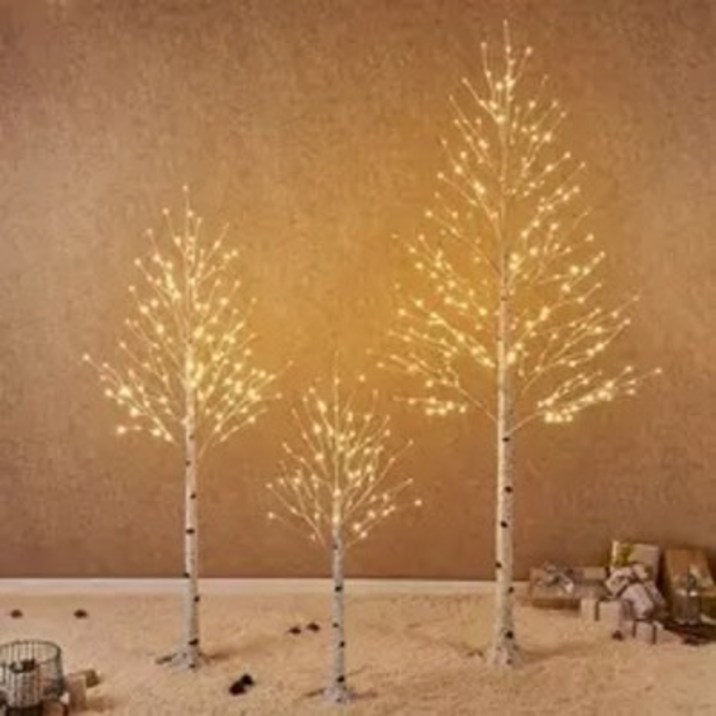 자작나무 LED 크리스마스트리 2종 150cm,180cm 구성 20230713