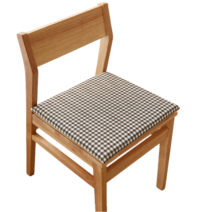 미끄럼방지 식탁 의자 방석 끈고정 의자 방석 사각 방석 분리 세탁 가능 방석