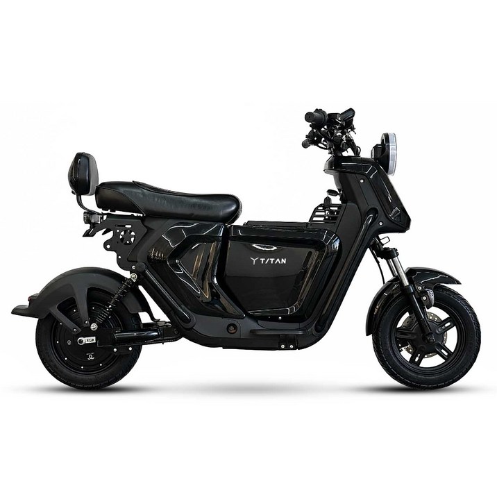 PTX1000 전기 전동 스쿠터 듀얼 48V 50Ah 분리형 배터리 타이탄, 블랙, 25ah(싱글배터리)