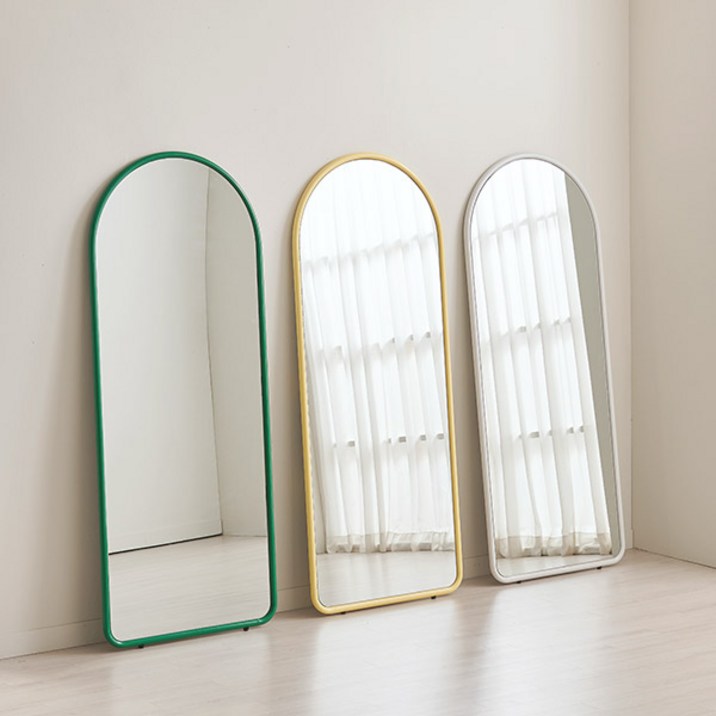 [3만원 즉시할인][스칸디아]볼드 스틸 인테리어 거울 시리즈, 화이트