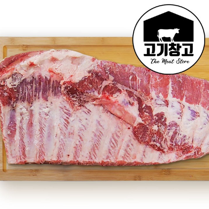 점보 스페어립원육 2.2kg2.8,kg선택 가능 살많은통스페어립슬라이스 선택가능바베큐용숯불구이용등갈비폭립로인립, 스페어립원육2.2kg, 1개