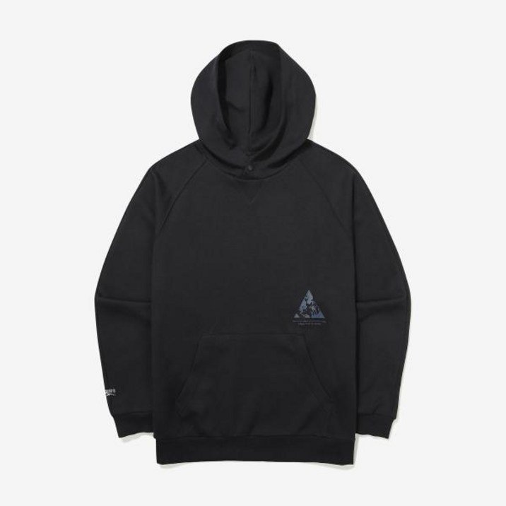 FILA 본사공식 WHITE ROCK 스냅 후드티FS2POG3111XBLK