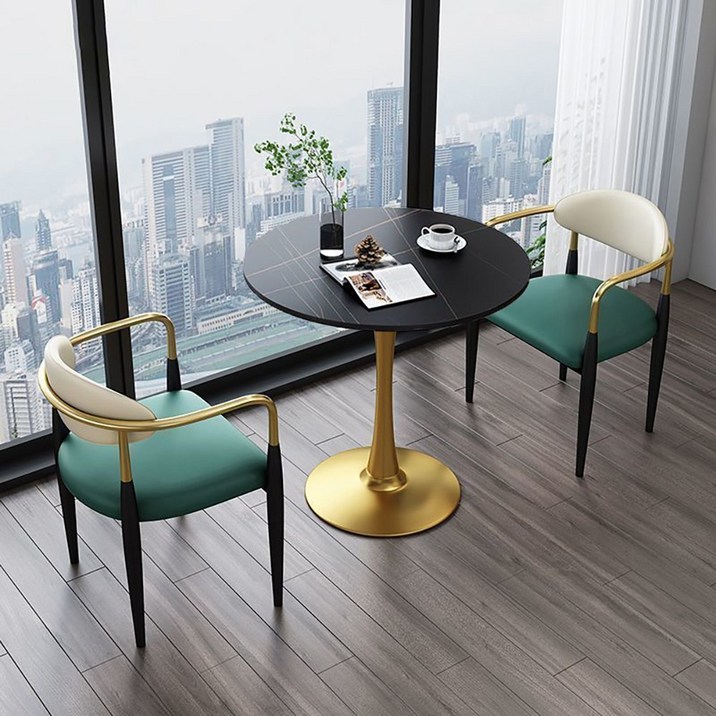 2/3/4인용 식탁 의자 카페 테이블 세트 호텔 발코니 거실 원룸용