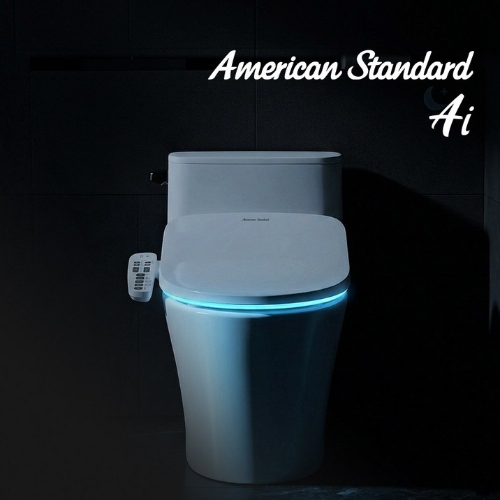 아메리칸스탠다드 히트 HIT AI 비데 IPX7 방수 에어펌프 탈취 탑재 순간 온수 직수 NO필터 비대, 고객직접설치, 히트3