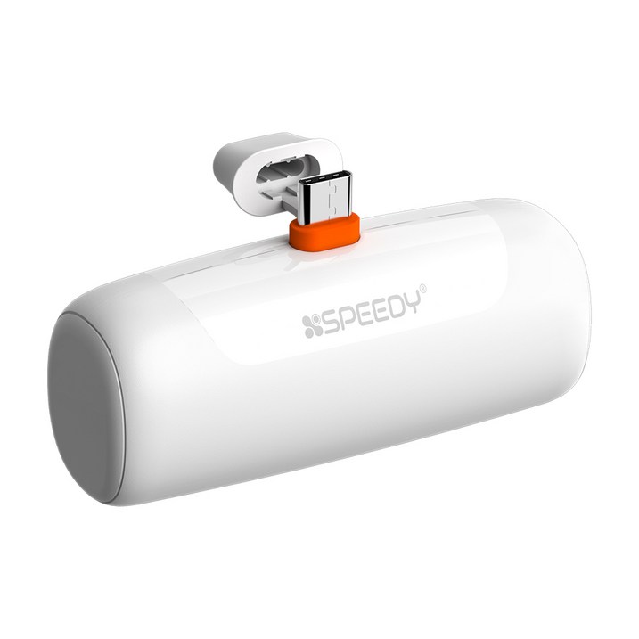 SPEEDY PD 20W 도킹형 일체형 무선 고속 충전 보조배터리, 화이트, SPEB2PA5PD20WCPC타입 SPEEDY PD 20W 도킹형 일체형 무선 고속 충전 보조배터리, 화이트, SPEB2PA5PD20WCPC타입