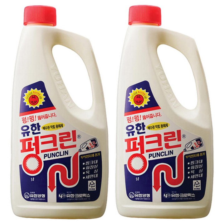 유한락스 펑크린 배수구세정제 유한락스 펑크린 배수구세정제