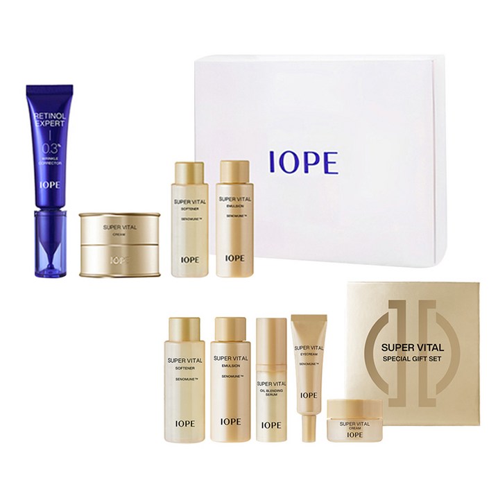 아이오페 레티놀 엑스퍼트 0.3 링클코렉터 20ml 기획 견본 5종 세트, 1개