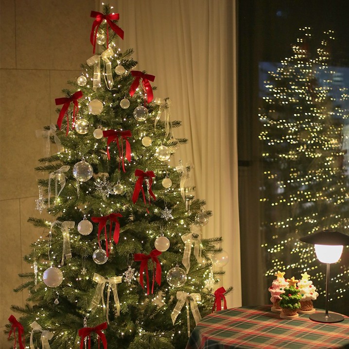 이플린 촘촘간격 일체형 USB타입 지네 크리스마스 줄조명 1500구  리모컨 세트, 전구색, 1500구, 1세트