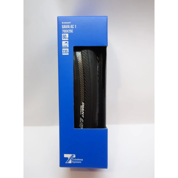 자이언트 가비아 AC 1 700x25c Giant GAVIA AC1 tubeless, 1개 자이언트 가비아 AC 1 700x25c Giant GAVIA AC1 tubeless, 1개