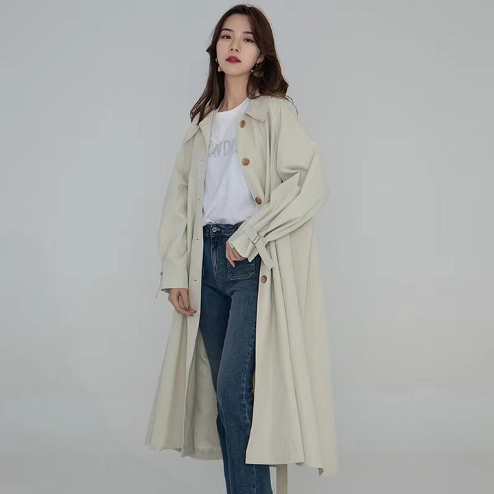 여자트렌치코트 여자봄가을코트 에이라인