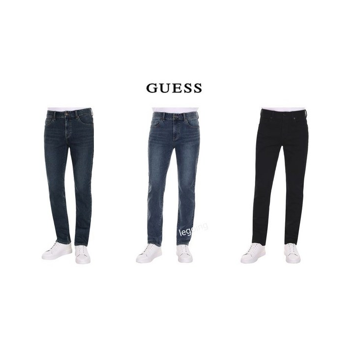 2024년 FW시즌 게스 GUESS 남성 청바지 슬림 스트레이트핏 일자핏 2024년 FW시즌 게스 GUESS 남성 청바지 슬림 스트레이트핏 일자핏