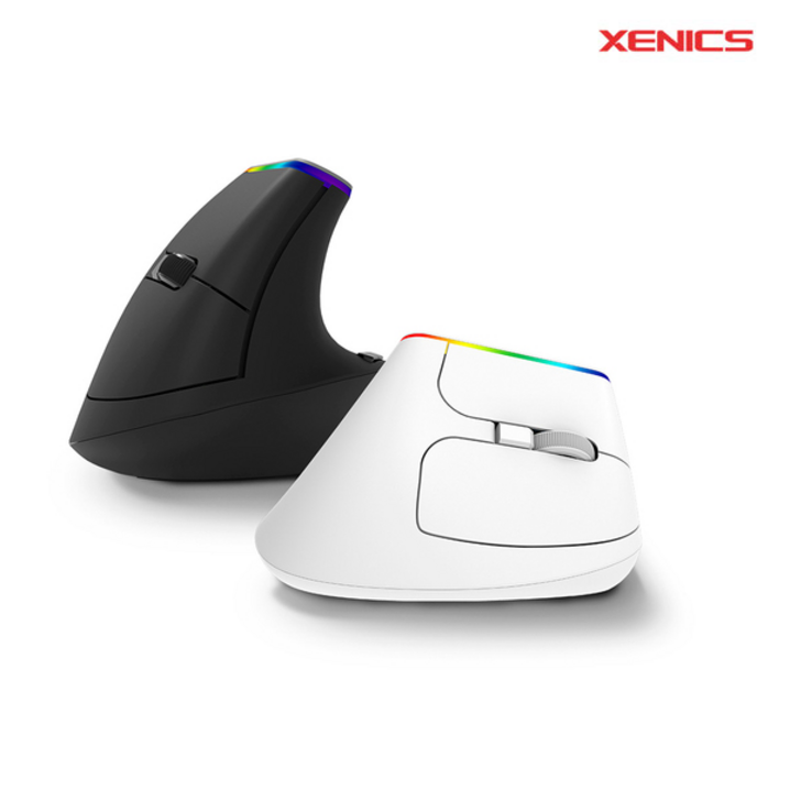 제닉스 저소음 무선 버티컬 마우스 STORMX VM2