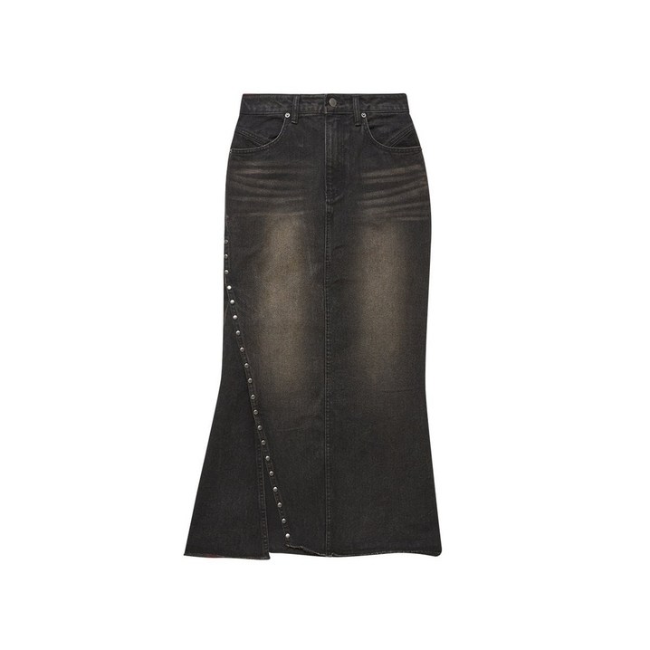 인스턴트펑크 데님 롱 스커트 BDDFSK01 2230061